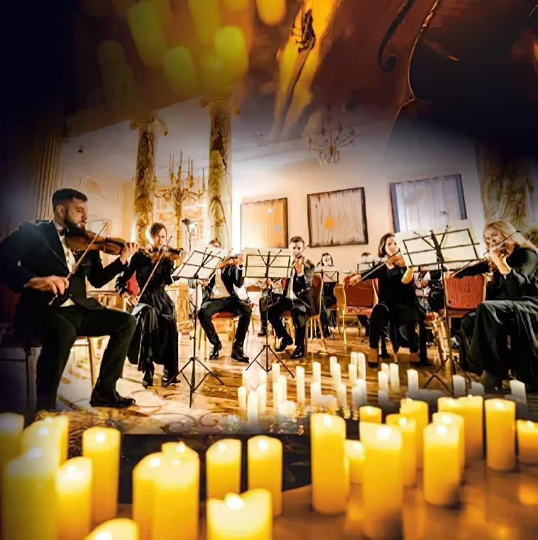 Свидание в париже при 1000 свечей. hightime orchestra