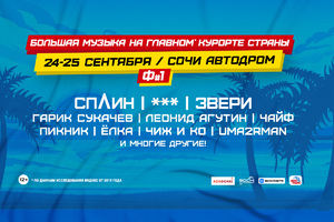 24 и 25 сентября 2022 года на Сочи Автодроме состоится Фестиваль №1