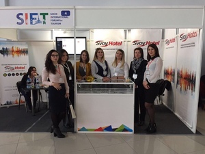 Сотрудники компании Weekend-Sochi посетили Международный туристический форум (SIFT)