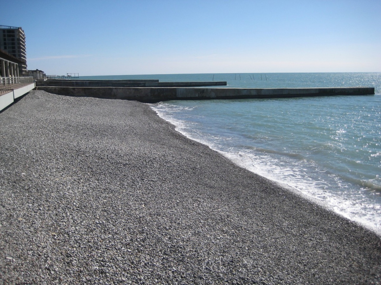 12 beaches of Sochi are fighting for the 