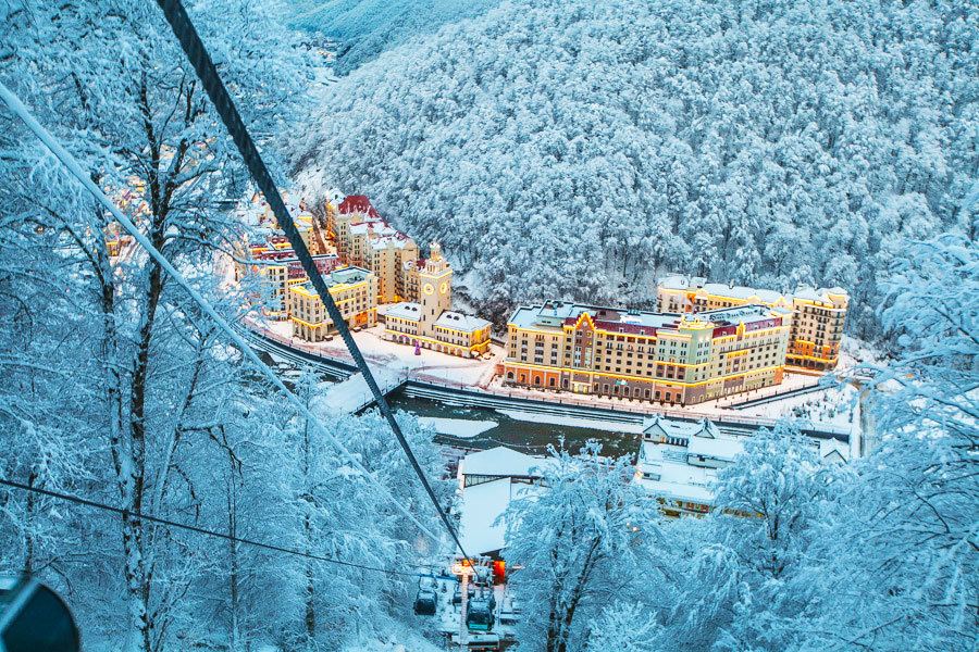 Sochi mountain resorts are already preparing for the winter season 2019/2020